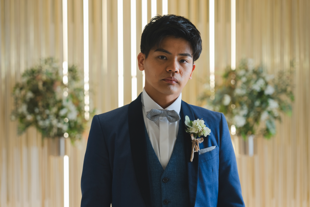 ウェディングも家族とわんこと♪